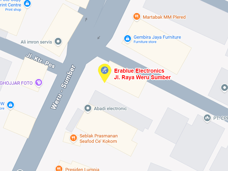 Peta ke toko EraBlue di  Jalan Raya Weru Sumber PS. 27, RT 002, RW 001, terletak di Kel/Desa Setu Kulon, Kecamatan Weru, Kabupaten Cirebon, Provinsi Jawa Barat